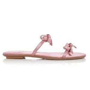 JEFFREY CAMPBELL  Bow Bow Slide 0ponk Sandals flats size 11